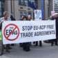 [Video] "Nee" tegen de vrijhandelsakkoorden van de EU