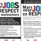 Mars voor jobs op 29 januari/ Manifestation pour l&#039;emplois 29 janviers