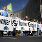 [Fotoreportage] Actiedag tegen privatisering water (Shumanplein)