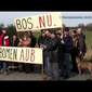 [Video] Protestactie tegen uitbreiding industrie in Diepenbeek