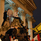 Manifestation en face de la Bourse contre les attaques sur Gaza