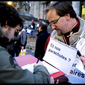 Betoging "Stop Het Casinokapitalisme"