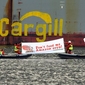 Greenpeace voert actie in Gentse haven: "Cargill speelt sleutelrol bij vernietiging Amazonewoud"