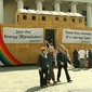 Greenpeace bouwt ark tegen smeltend poolijs