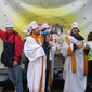 [Fotoreportage] Actie tegen biobrandstoffen op het autosalon