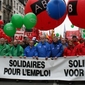 [Fotoreportage] Solidariteitsbetoging VW: vakbonds- en internationale delegaties