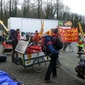 Stappers & fietsers tegen kernenergie vanuit Lille kwamen aan in Dilbeek