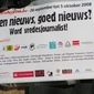 Vredesweek gestart: ook met actie aan Antwerpen Centraal