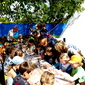 Kinderen op het Sfinksfestival