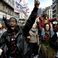 Manifestation pour déboucher la situation des personnes sans papiers (2)