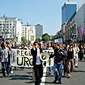 [Foto&#039;s] Betoging tegen nieuwe Europese richtlijn voor sans papiers