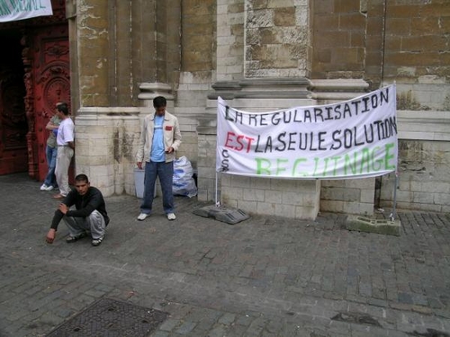 Hongerstaking_Begijnhofkerk_15mei2008.JPG