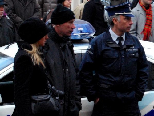 Paris Hilton play to be a cop 2.JPG